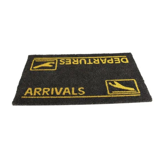 Arrivals and Departures Doormat 2 Arrivals and Departures Doormat