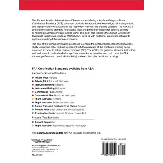 Instrument Rating Airman Certification Standards (ACS) 2 Instrument Rating Airman Certification Standards (ACS)