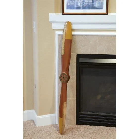 Vintage Wooden Flight Propeller (4')