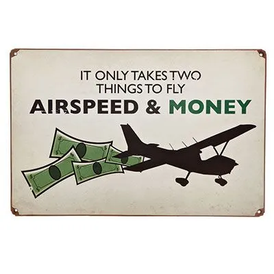 Airspeed and Money Sign 14 Airspeed and Money Sign