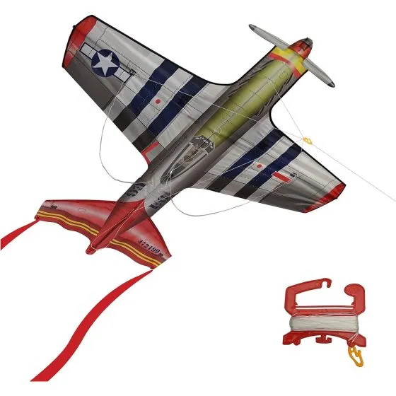 P-51 Mustang 2D Nylon Kite 20 P-51 Mustang 2D Nylon Kite