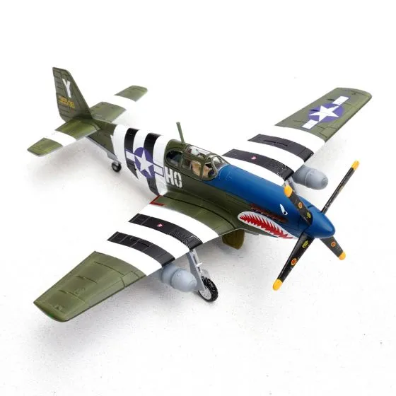 P-51B Mustang Blue Nose Die-Cast Model 3 P-51B Mustang Blue Nose Die-Cast Model
