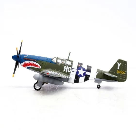 P-51B Mustang Blue Nose Die-Cast Model 7 P-51B Mustang Blue Nose Die-Cast Model