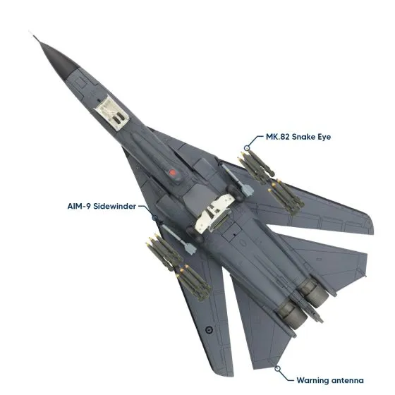 F-111C Aardvark Farewell Scheme Die-Cast Model 2 F-111C Aardvark Farewell Scheme Die-Cast Model
