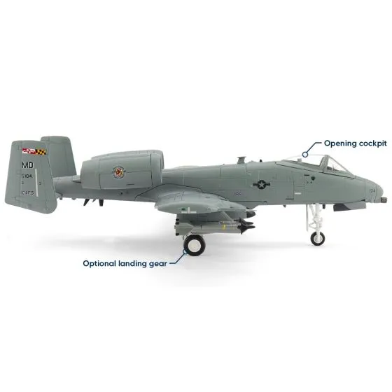 A-10C Thunderbolt II Maryland Farewell Die-Cast Model 3 A-10C Thunderbolt II Maryland Farewell Die-Cast Model