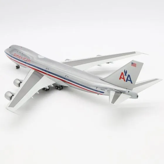 American Airlines Boeing 747-100 Polished Die-Cast Model