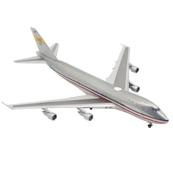 NASA Boeing 747-100 Yellow Stripe Die-Cast Model