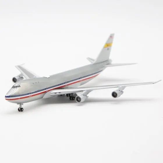 NASA Boeing 747-100 Yellow Stripe Die-Cast Model