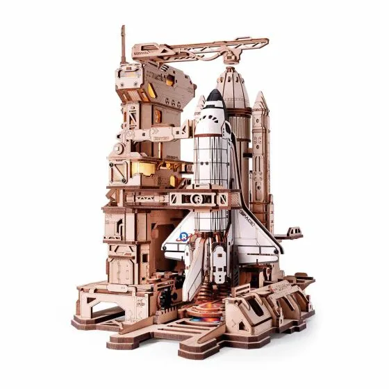 Mechanical Space Shuttle Launch 3D Puzzle Display 1 Mechanical Space Shuttle Launch 3D Puzzle Display