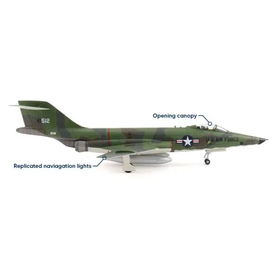 RF-101A Voodoo Udorn RTAFB Die-Cast Model 5 RF-101A Voodoo Udorn RTAFB Die-Cast Model