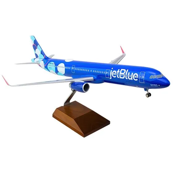 SkyMarks Supreme JetBlue Airbus A321 Balloons Model 12 SkyMarks Supreme JetBlue Airbus A321 Balloons Model
