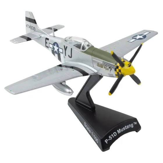 P-51D Mustang Willit Run? Die-Cast Model 13 P-51D Mustang Willit Run? Die-Cast Model