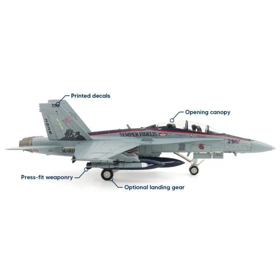 F/A-18D Hornet 250th Anniversary Die-Cast Model 3 F/A-18D Hornet 250th Anniversary Die-Cast Model
