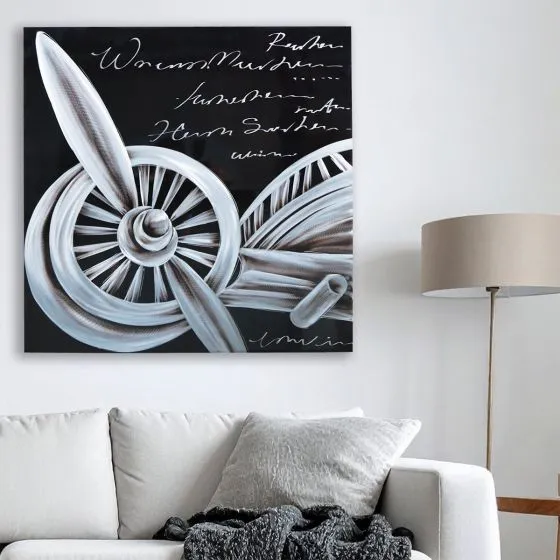 Polished Skytrain Luxury Wall Art