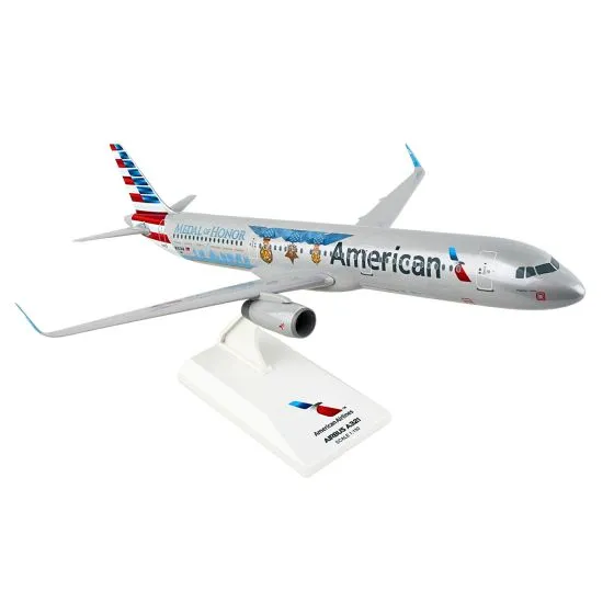 American Airbus A321 Medal of Honor Model