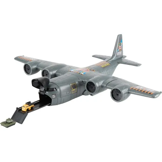 Military Transport Aircraft Playset