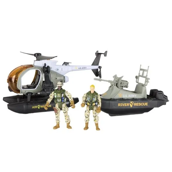 U.S. Army River Rescue Playset