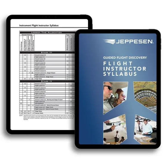 Jeppesen Flight Instructor Syllabus E-Book (10979322-000)