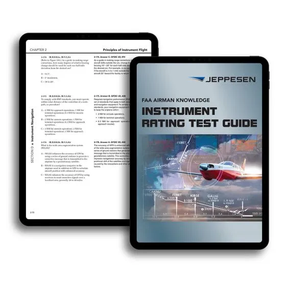 Jeppesen Instrument Rating Airman Knowledge Test Guide E-Book (10979323-001)