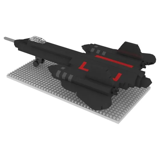 SR-71 Mini Building Block Display 2 SR-71 Mini Building Block Display