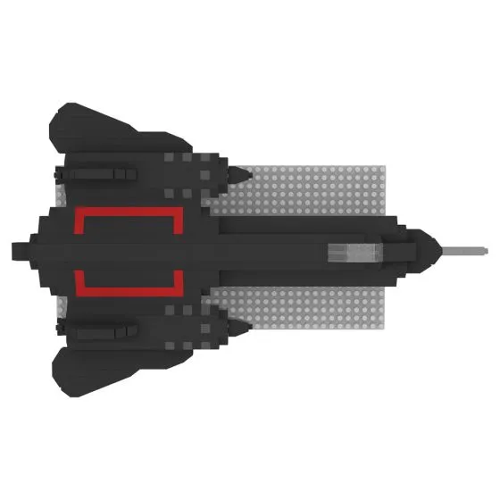 SR-71 Mini Building Block Display 4 SR-71 Mini Building Block Display