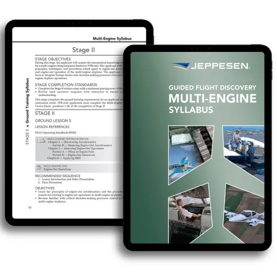 Jeppesen Multi-Engine Syllabus E-Book (10979321-000)
