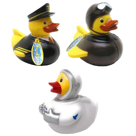 Aviation Rubber Ducks (Set of 3)