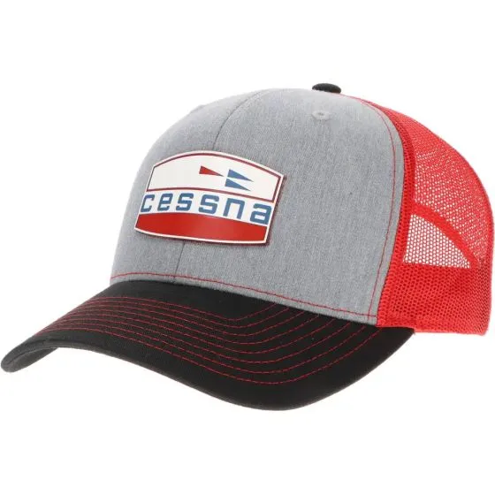 Cessna 70s Crest Logo Trucker Hat