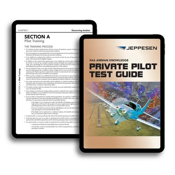 Jeppesen Private Pilot Airman Knowledge Test Guide E-Book (11049071-001)