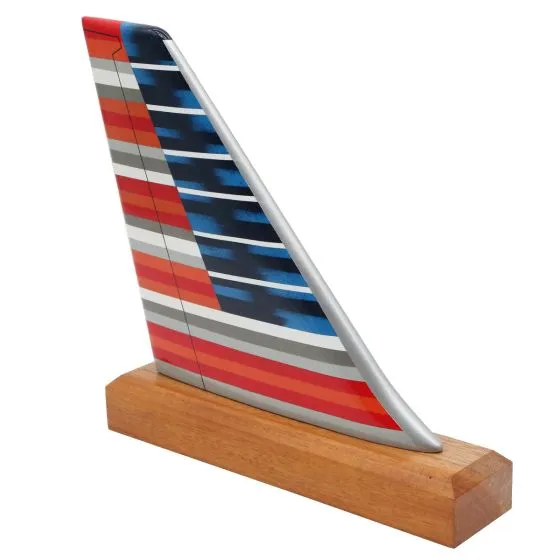 Modern American Airlines Logo Tail Display