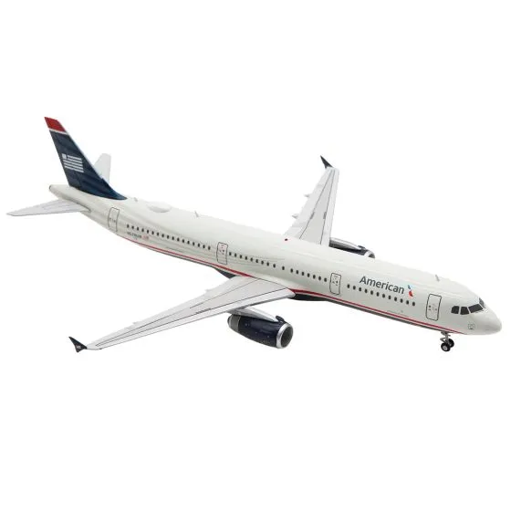 American Airlines Airbus A321-200 Heritage Die-Cast Model