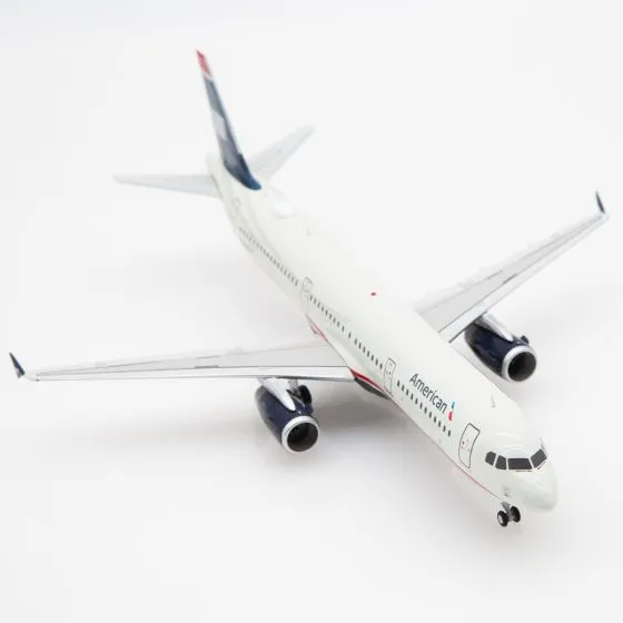 American Airlines Airbus A321-200 Heritage Die-Cast Model