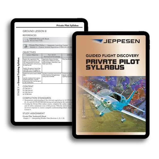 Jeppesen Private Pilot Syllabus E-Book (10464404-003) 1 Jeppesen Private Pilot Syllabus E-Book (10464404-003)