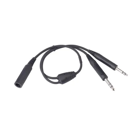 6-pin LEMO Connector to GA Twin Plug Adapter (for Bose A30 Aircraft Powered Headsets) 3 6-pin LEMO Connector to GA Twin Plug Adapter (for Bose A30 Aircraft Powered Headsets)