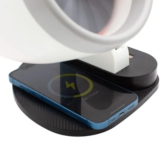 Deluxe Turbofan Engine Desk Fan with Phone Charger