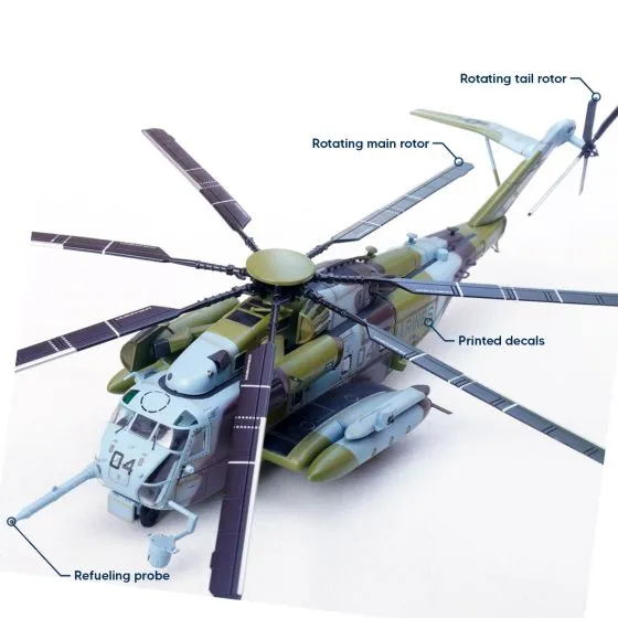 CH-53E Super Stallion MCAS New River Die-Cast Model 4 CH-53E Super Stallion MCAS New River Die-Cast Model