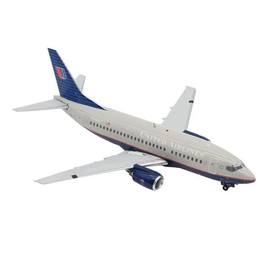 United Airlines Boeing 737-500 Battleship Die-Cast Model 2 United Airlines Boeing 737-500 Battleship Die-Cast Model