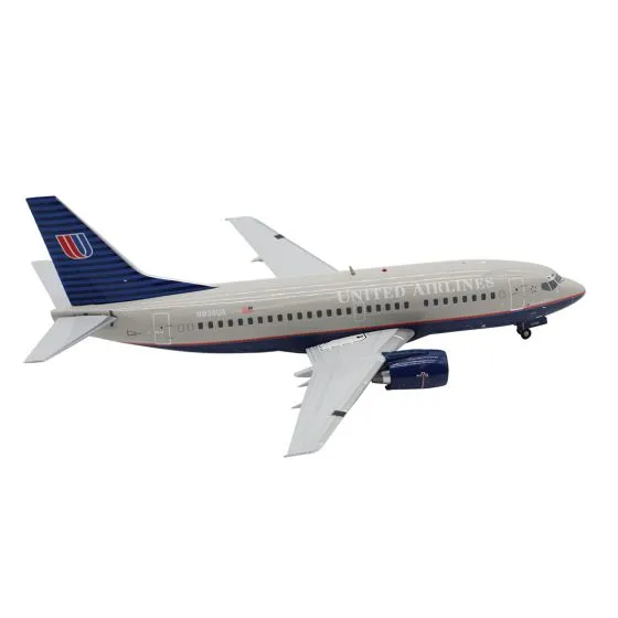 United Airlines Boeing 737-500 Battleship Die-Cast Model 5 United Airlines Boeing 737-500 Battleship Die-Cast Model