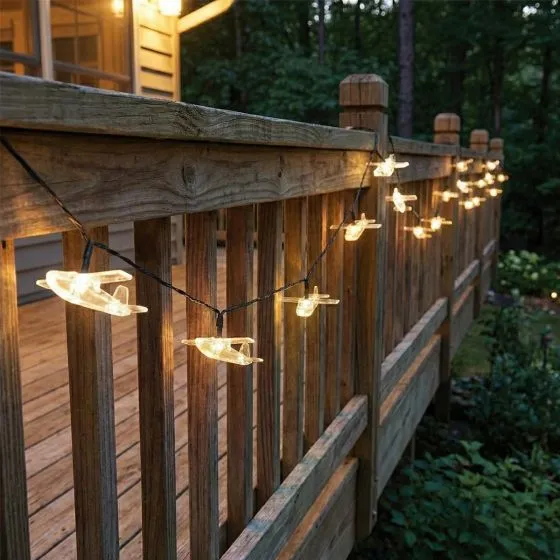 Aviation String LED Lights - White (Set of 4)