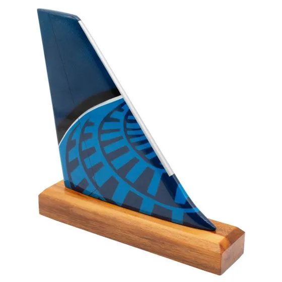 United Airlines Logo Tail Display