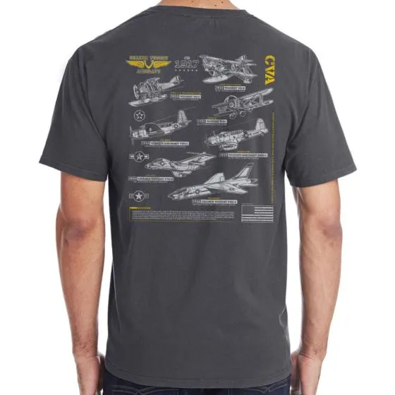 Chance Vought Aircraft Evolution T-Shirt