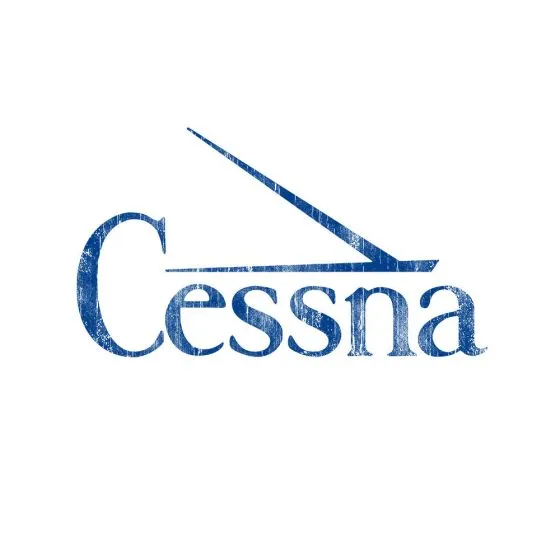Cessna Blue Logo T-Shirt 3 Cessna Blue Logo T-Shirt
