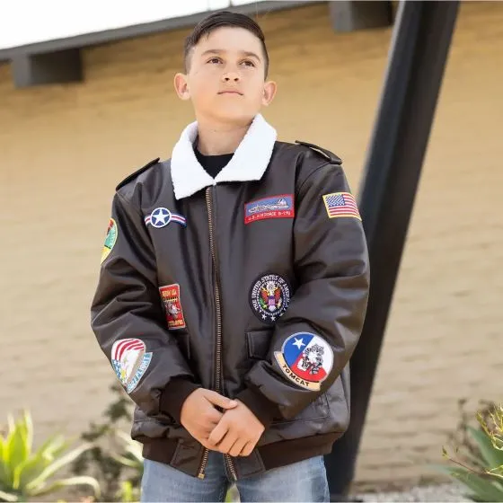 Youth A-2 Bomber Flight Jacket