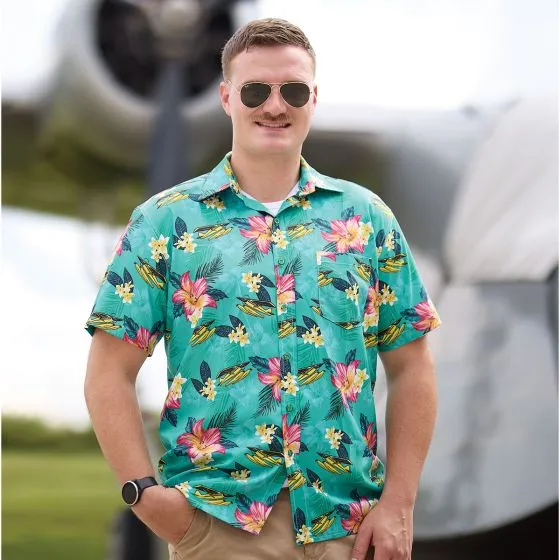 Seaplane Aloha Camp Shirt