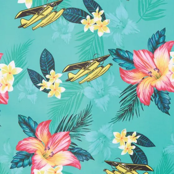 Seaplane Aloha Camp Shirt