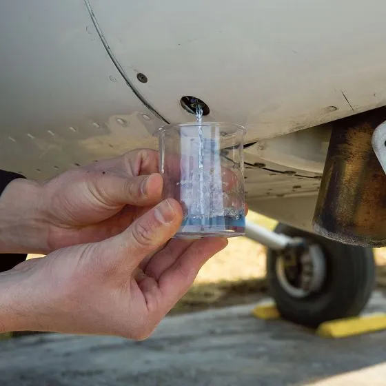 Sporty’s XL Fuel Tester Cup