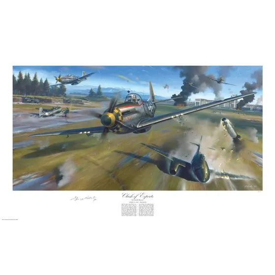 Limited Edition “Clash of the Experts” Signed Print