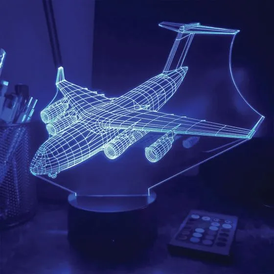 3D Aircraft Color Changing Lamps