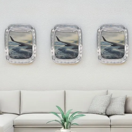 Aircraft Window Picture Frames (Set of 3)