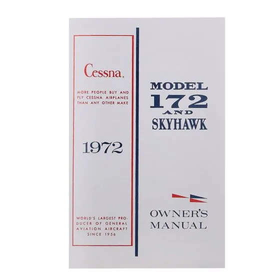 Cessna 172 Airplane Information Manual